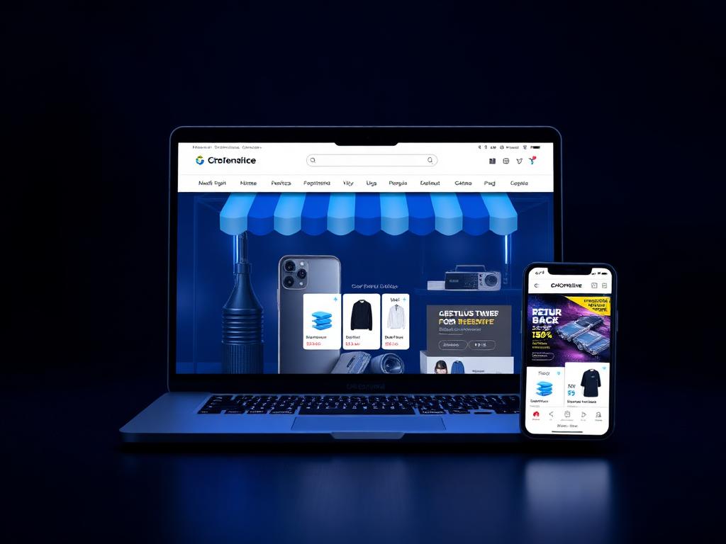 Aurora Commerce — E-commerce project by Orvix